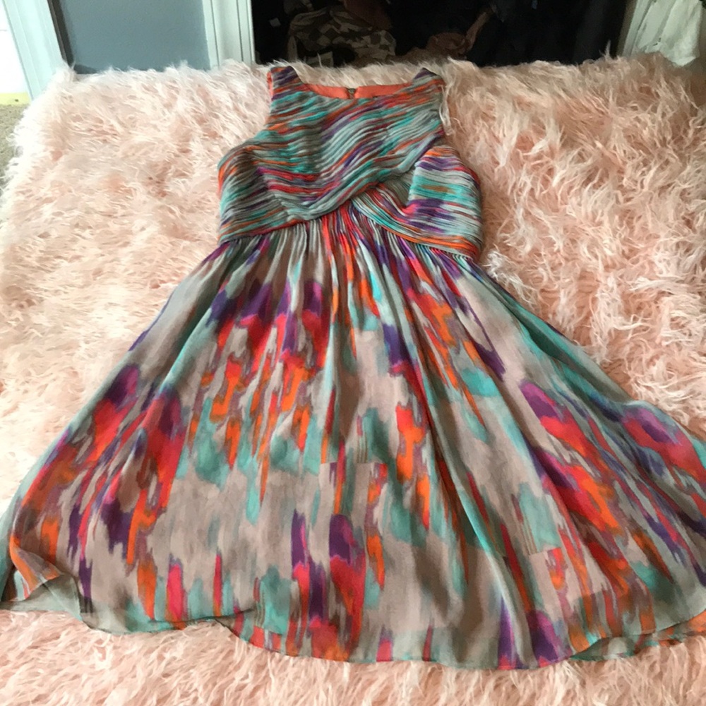 Armani Exchange Fit and Flare dress